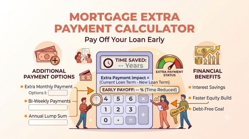 Mortgage Extra Payment Calculator Pay Off Your Loan Early