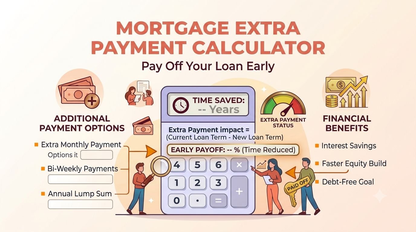 Mortgage Extra Payment Calculator Pay Off Your Loan Early