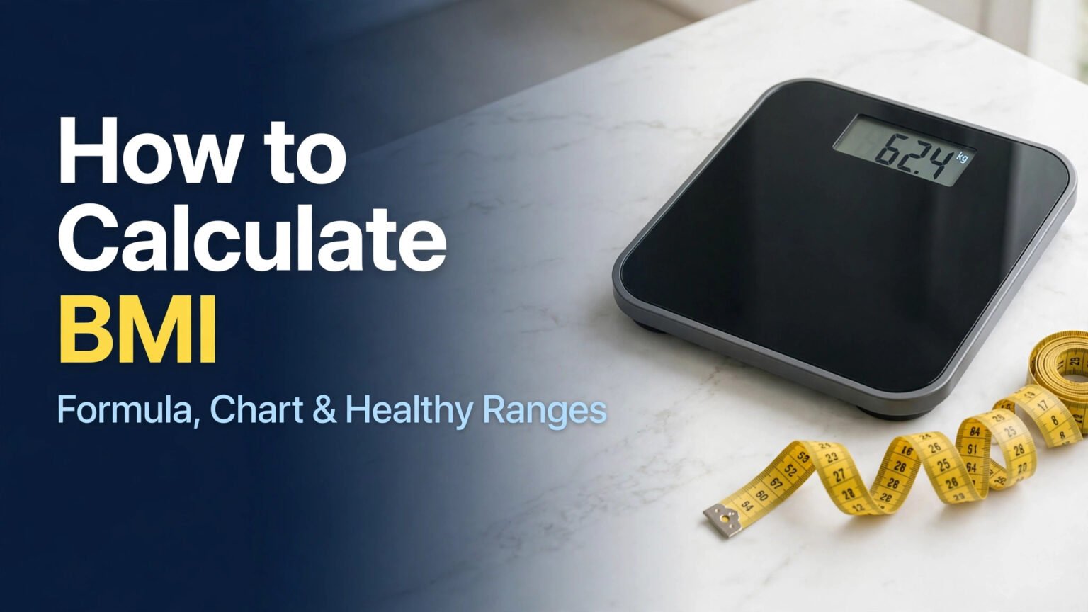 How to Calculate BMI Correctly Formula, Chart & Healthy Ranges